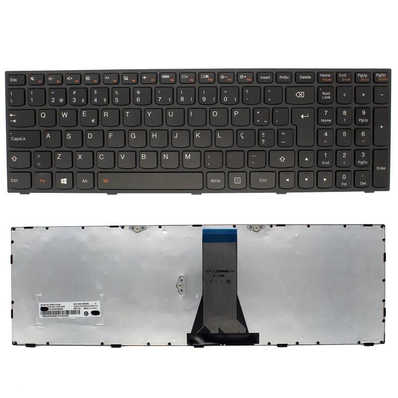 Teclado Para Portátil Lenovo Ideapad G50 70 Z50 70 G50 30 Z50 B50 70 G500s G50 80 Portugués