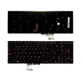 Teclado Para Portátil Lenovo Ideapad Y50-70 Y70-70 Retroiluminado