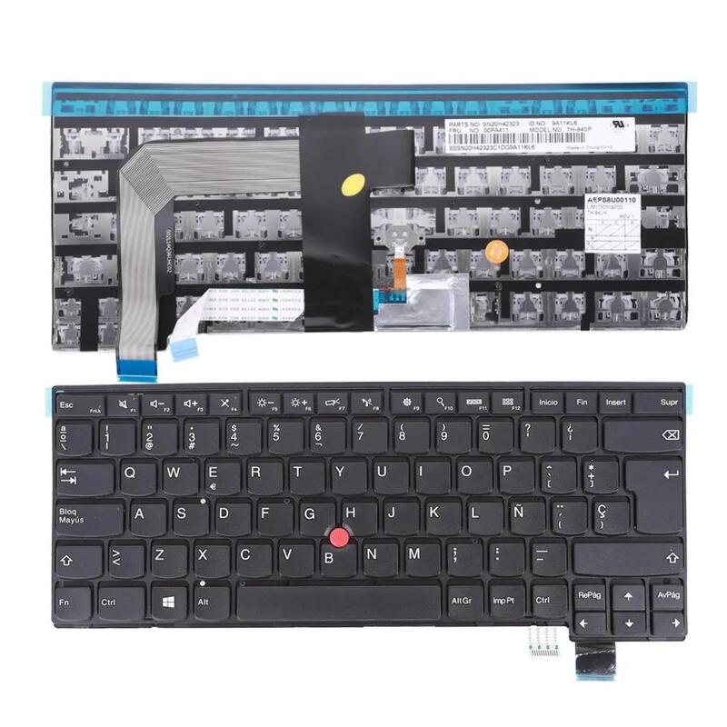 Teclado Para Portátil Lenovo Thinkpad T460p T470p Negro