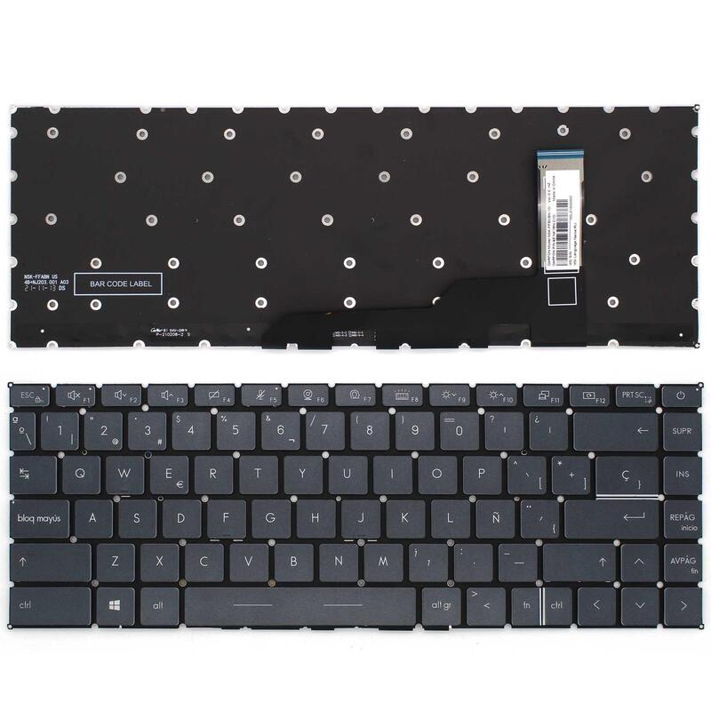 Teclado Para Portátil Msi Stealth 15m Gs66 Stealth Ge66 Raider Retroiluminado