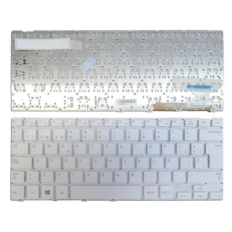 Teclado Para Portátil Samsung Np915s3g Sn3730w Blanco
