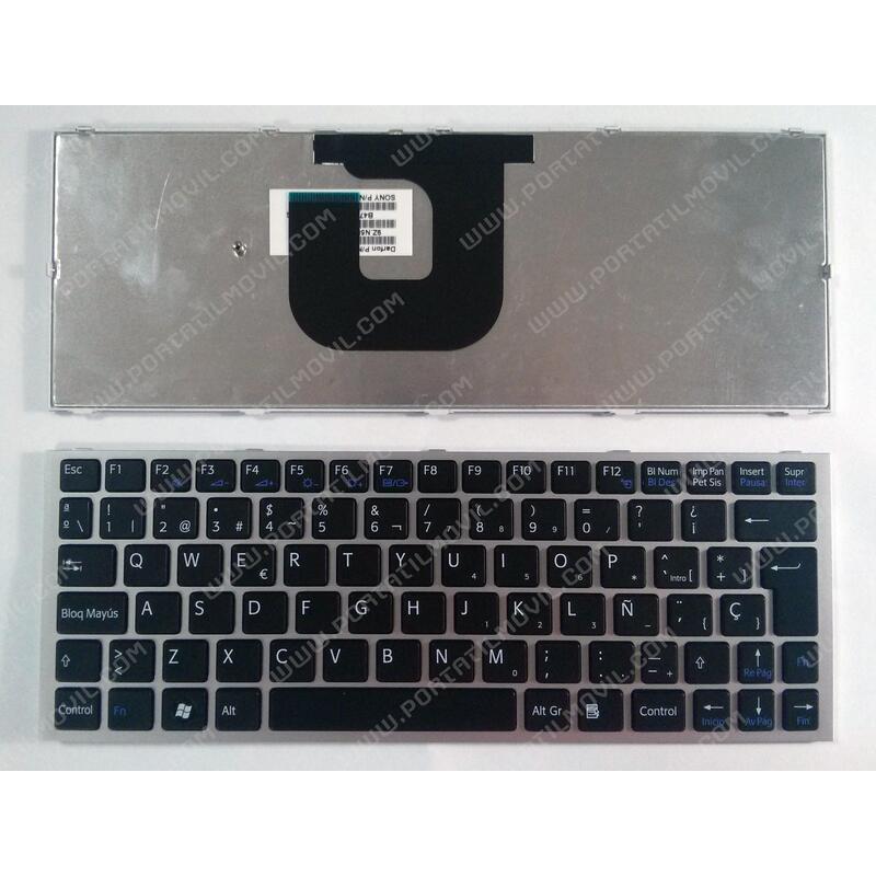 Teclado Para Portátil Sony Vaio Teclado Sony Vaio Pcg-31311u Vpc-Yb  9z.N5usw.00s Sc0sw Ya