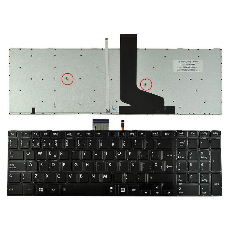 Teclado Para Portátil Toshiba 
Modelos: Satellite S50-A, S50d-A, S50dt-A, S50t-A, S55-A, S55d-A, S55dt-A, S55t-A