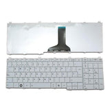 Teclado Para Portátil Toshiba Satellite C650 C660 L650 L670 L675 L675d Blanco