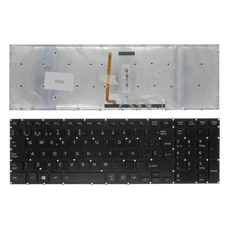 Teclado  Para Portatil Toshiba Satellite P55 B P55t A5116 P50 A  P50t P55  Español
