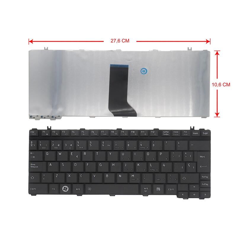 Teclado Para Portátil Toshiba Satellite U400 U405 U405d U500 U505