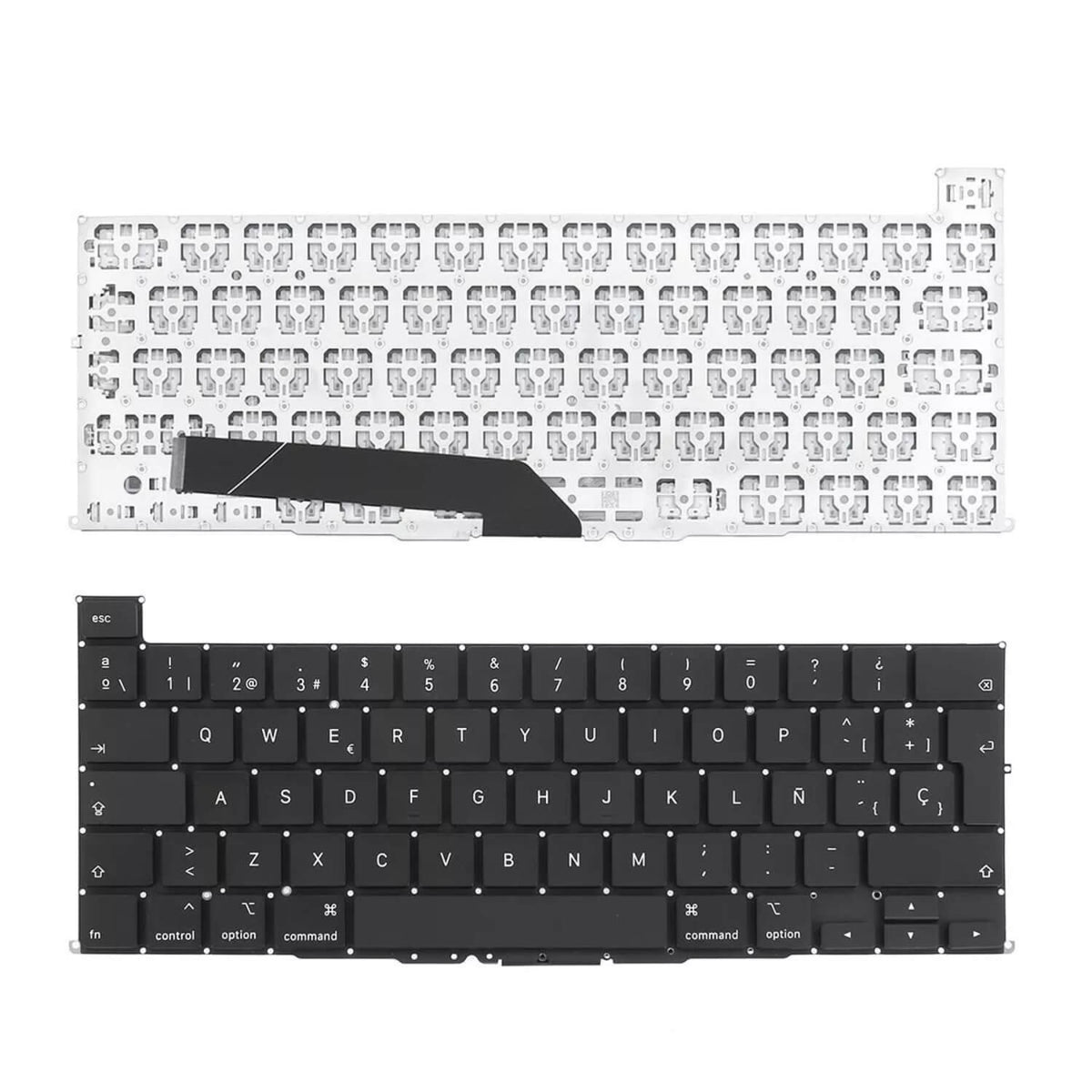 Teclado Para Portátil Apple Macbook Pro A2141 Negro