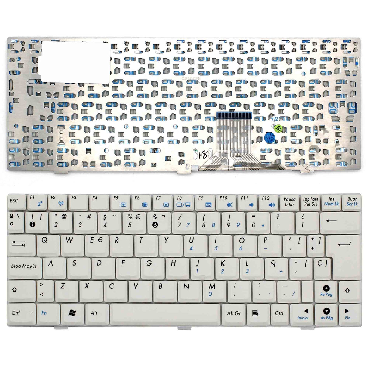 Teclado Para Portátil Asus Eee Pc 1000 1000Ha 1000He 1000Hv