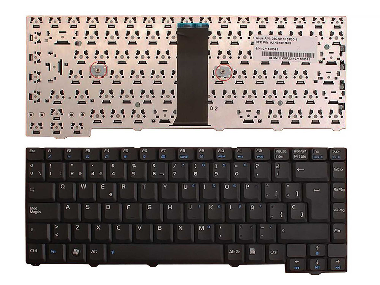 Teclado Para Portátil Asus F2 04Gni11Ksp20-1 28 Pines