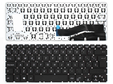 Teclado Para Portátil Asus Vivobook Flip 14 Tp410 Tp410U Tp410Ua Tp410Uf Tp410Ur Tp401