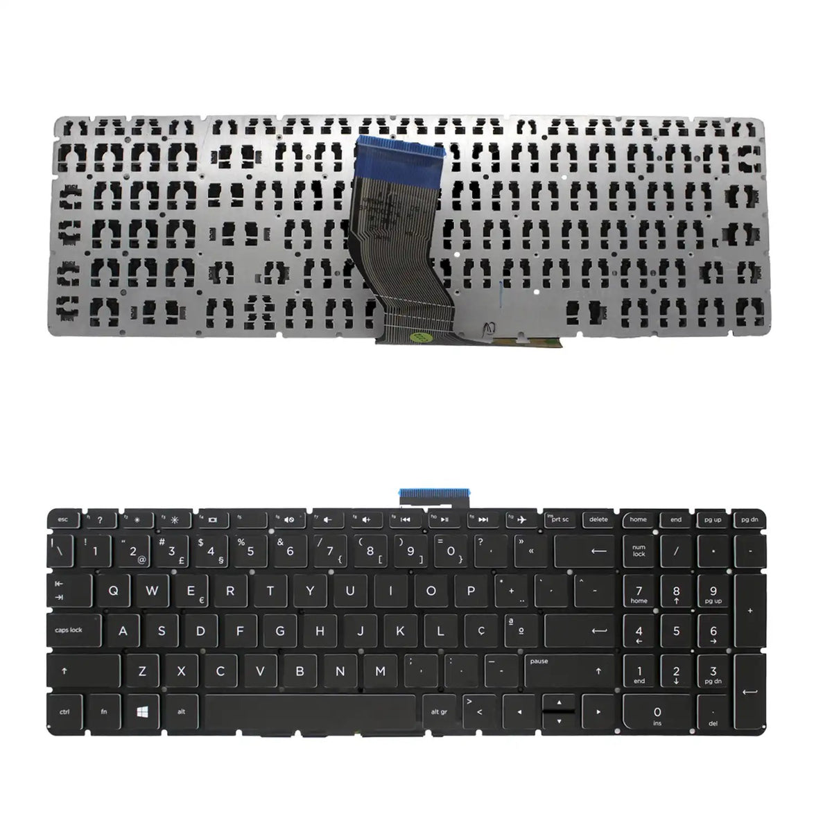 Teclado Para Portátil Hp 15-Db 15S-Fq Series 9Z.Ne1Bw.10S (Intro Pequeño) Portugués