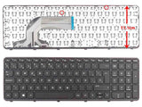 Teclado Para Portátil Hp 350 G1 355 G2 Negro