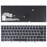 Teclado Para Portátil Hp Elitebook 840 G5 846 G5 840 G6 Plata