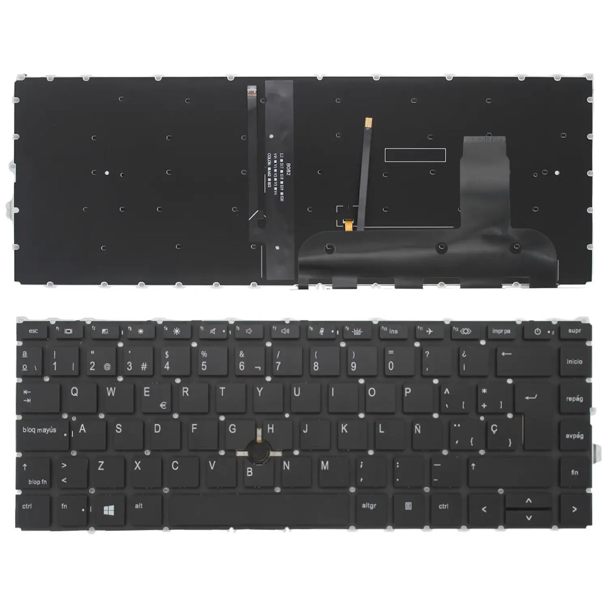 Teclado Para Portátil Hp Elitebook 840 G8 845 G8 745 G8 M07090-071 Negro Retroiluminado