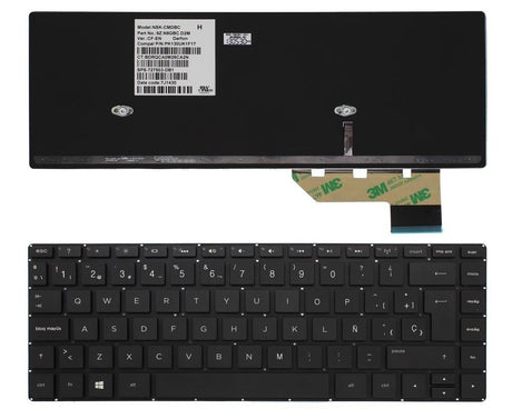 Teclado Para Portátil Hp Envy 14 14-K100 Sleekbook 14 Touchsmart 14-K000