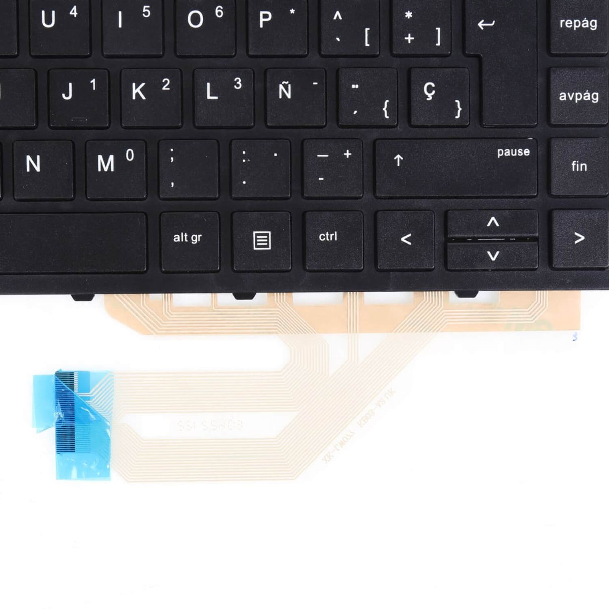 Teclado Para Portátil Hp Probook 430 G5 440 G5 445 G5 Negro Con Marco