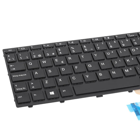 Teclado Para Portátil Hp Probook 430 G5 440 G5 445 G5 Negro Con Marco