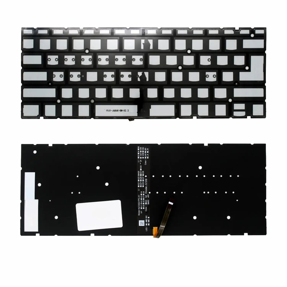 Teclado Retroiluminado Para Portátil Lenovo Flex 5-14Iil05 5-14Itl05 5-14Alc05 5-14Are05