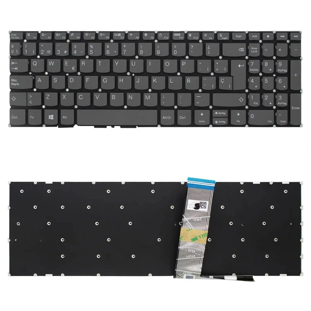 Teclado Retroiluminado Para Portátil Lenovo Ideapad 5 15Iil05 (81Yk) 5 15Itl05 (82Fg)