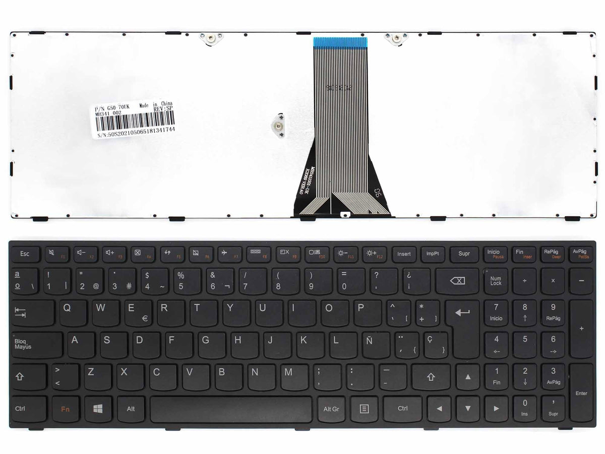Teclado Para Portátil Lenovo Ideapad G50-70 G50-80 G50-45