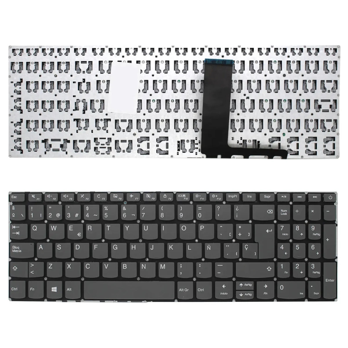 Teclado Para Portátil Lenovo Ideapad S145-15Ikb S145-15Iwl