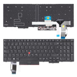 Teclado Para Portátil Lenovo Thinkpad E580 L580 Negro