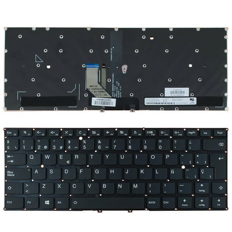 Teclado Para Portátil Lenovo Yoga 910-13Ikb Yoga 5 Pro