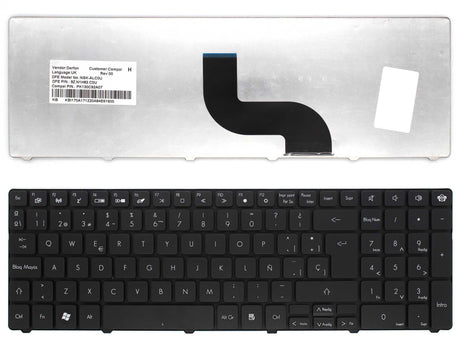 Teclado Para Portátil Packard Bell Easynote Le11Bz Te11Bz Te11Hc
