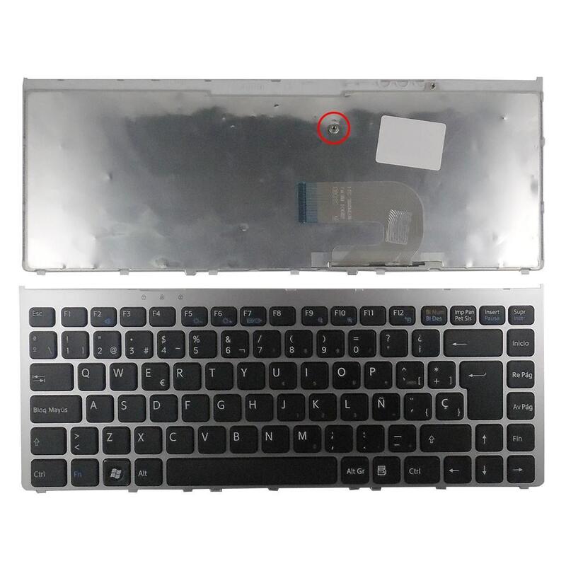 Teclado Portátil Sony Vaio Vgn-Fw21l Vgn-Fw31e Vgn-Fw31j Vgn-Fw54m Vgn Fw21m Fw21mr