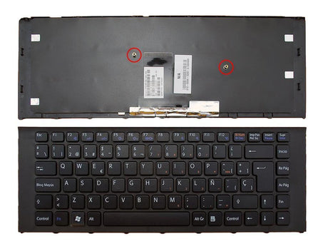 Teclado Para Portátil Sony Vaio Vpc-Ea Negro