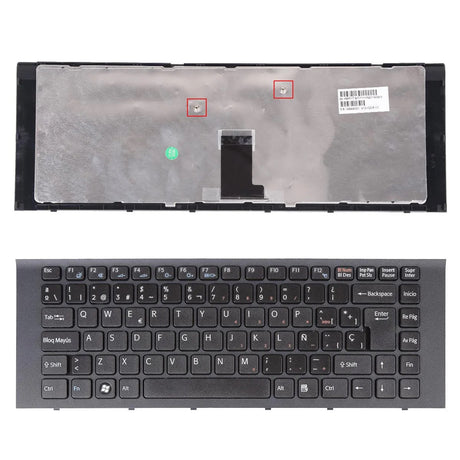 Teclado Para Portátil Sony Vpc-Eg Negro