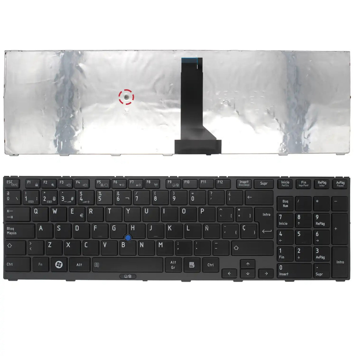 Teclado Para Portátil Toshiba Tecra R850 Negro