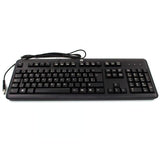 Teclado Reacondicionado Hp Kb57211  673647-Bl3 724720-Bl1 Español (Qwerty) Negro Con Cable Usb   1 Año De Garantia