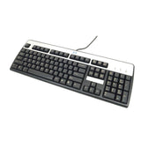 Teclado Reacondicionado Hp Sk-2885 / Ku0316  Español (Qwerty) Negro/Plata Con Cable Usb   1 Año De Garantia
