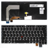 Teclado Retroiluminado Para Portátil Lenovo Thinkpad T460S Marco Plata