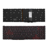 Teclado Retroiluminado Para Portátil Acer Nitro 4 An515 54 An515 43 An517 51 An715 51 Negro