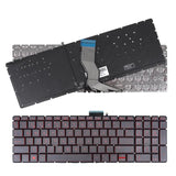 Teclado Retroiluminado Para Portátil Hp 15 Ax000na 15 Ax016tx 15 Ax030tx Negro
