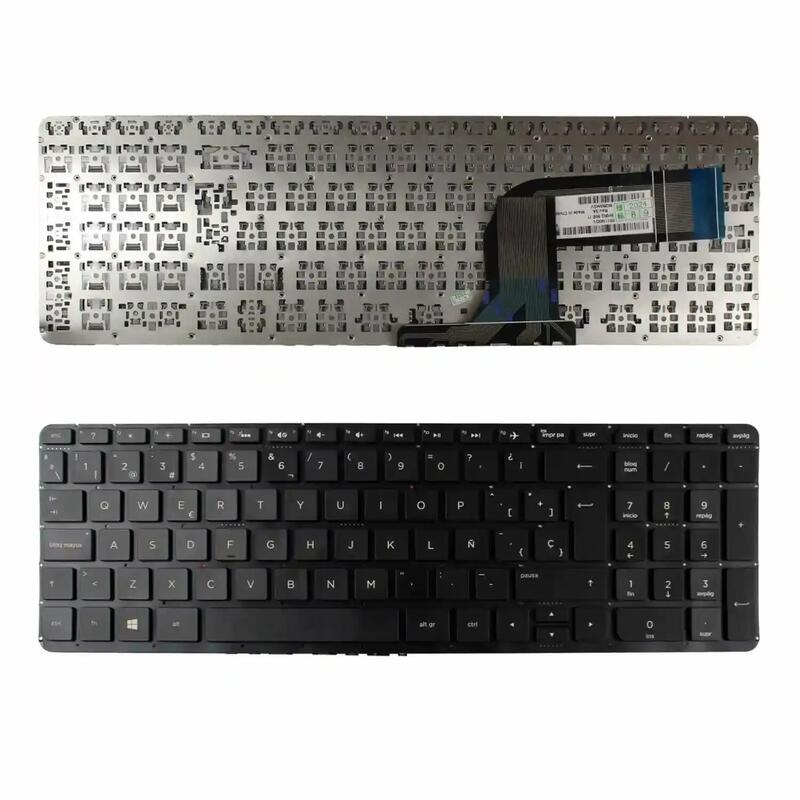Teclado Retroiluminado Para Portátil Hp Pavilion 15 P 17 F Negro Sin Marco 4h+N9h0m.90u