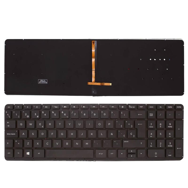 Teclado Retroiluminado Para Portátil Hp Pavilion17 F003ns (G7y67ea)