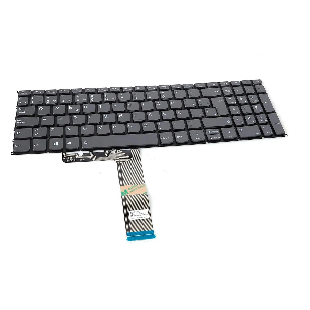 Teclado Retroiluminado Para Portátil Lenovo Ideapad V15 G2-Itl Series