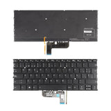 Teclado Retroiluminado Para Portátil Lenovo Ideapad Yoga 9 14Itl5 9-14Itl5 Negro