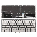 Teclado Retroiluminado Para Portátil Lenovo Yoga C930-13 C930-13Ikb Plata