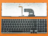 Teclado Retroiluminado Para Portátil Sony Sve15 Gris