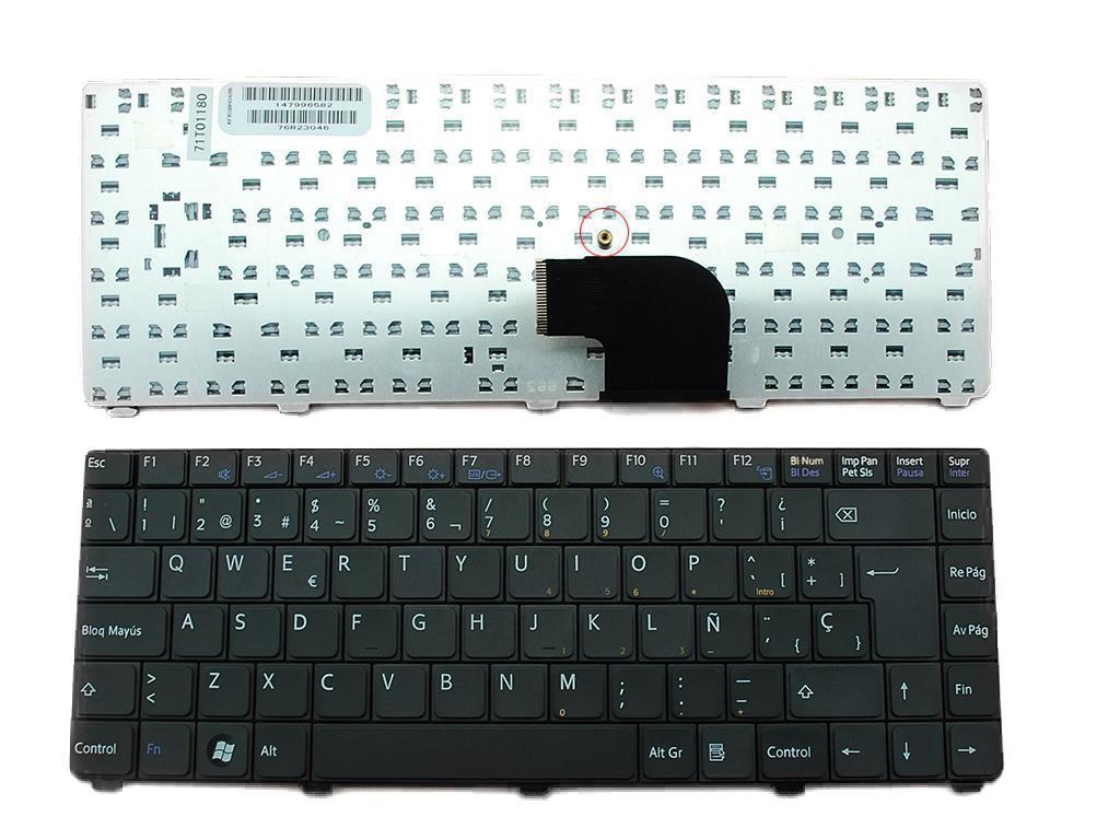 Teclado Para Portátil Sony Vaio Vgn-C Series Negro