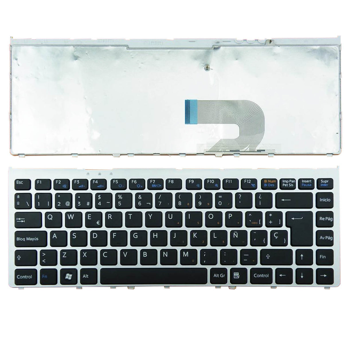 Teclado Para Portátil Sony Vaio Vgn-Fw21L Vgn-Fw31E Vgn-Fw31J Vgn-Fw54M Vgn Fw21M Fw21Mr