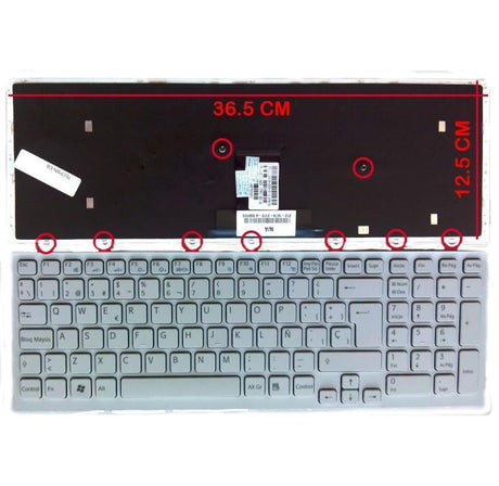 Teclado Para Portátil Sony Vaio Vpc-Eb Series Y Sony Vaio Pcg Series