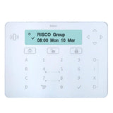 Teclado Táctil Elegant Blanco ( Sin Logo Risco ), Para Centrales Lightsys Certificado Grado 3
