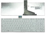 Teclado Para Portátil Toshiba L850 Blanco Marco