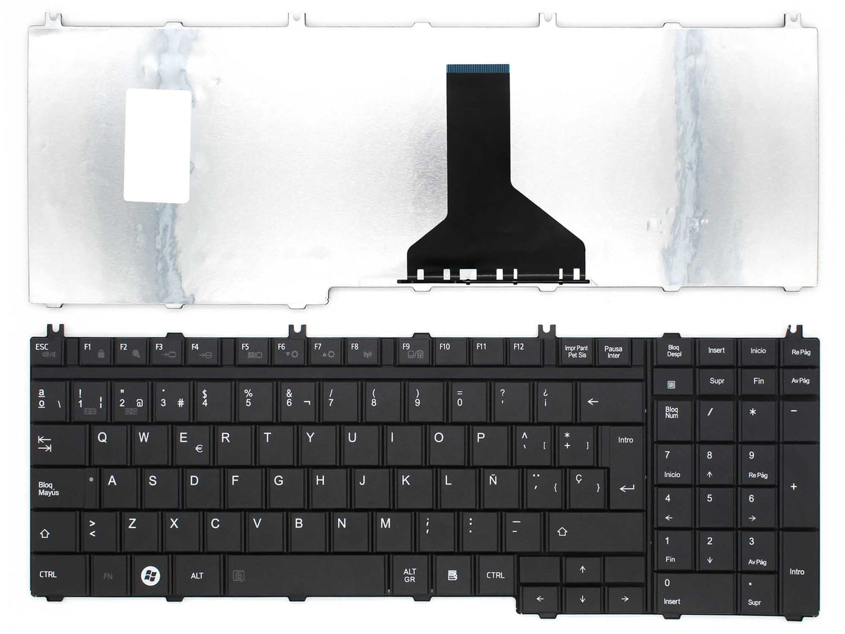 Teclado Para Portátil Toshiba Nsk-Tha0s 9z.N1z82.A0s V101602ak1 Pk13074074a19 Nsk-Th00s 9z.N1z82.00s Aetz1p00010 6037130038817