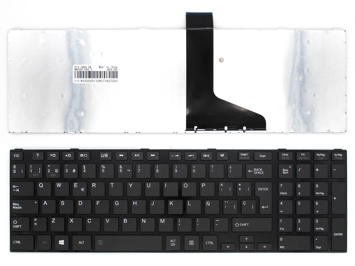 Teclado Para Portatil Toshiba Satellite   Mp-11b56e0-528b